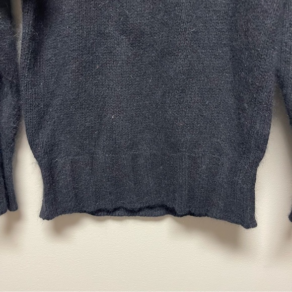 SEMPLICE 90’s Vintage Silk Angora Blend Abstract Pullover Sweater Size M - Picture 5 of 12